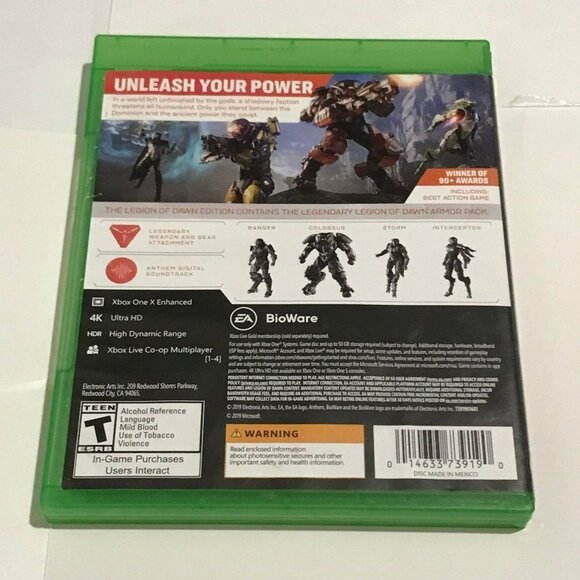 Anthem Legion of Dawn Edition for Xbox One - Picture 2 of 4